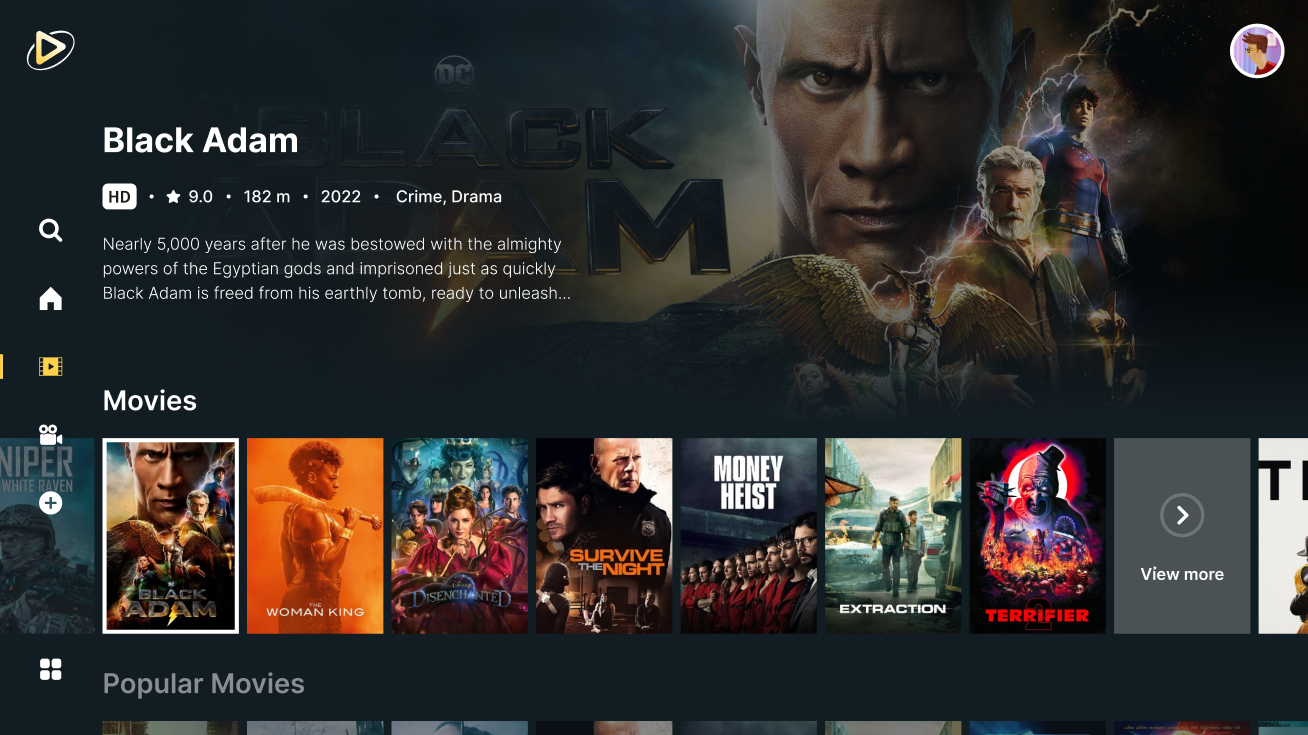 MobiFlix App Installed 